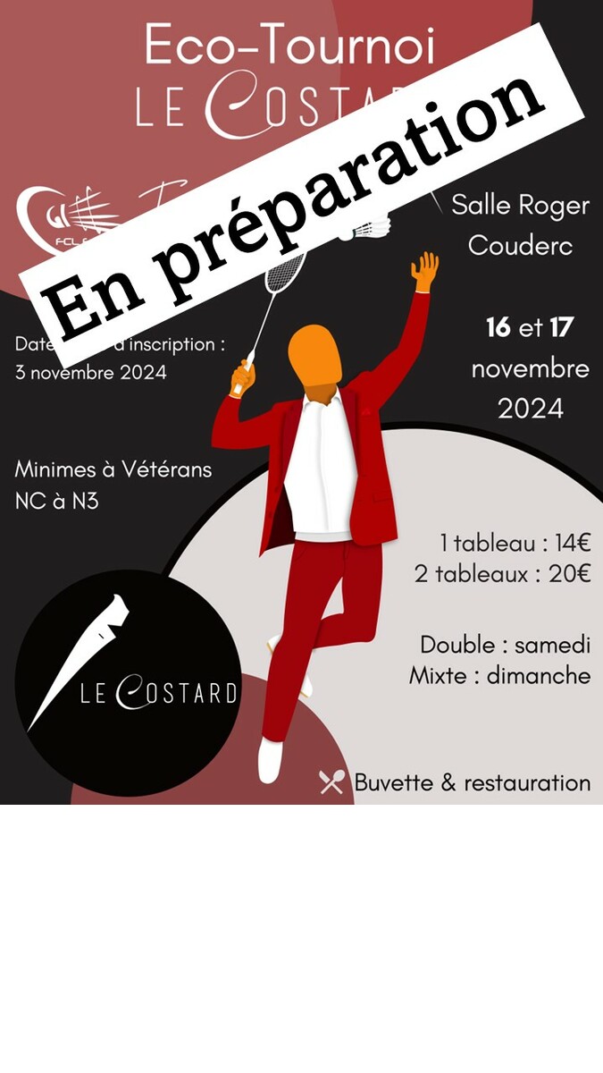 Eco tournoi Le Costard