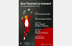 Eco Tournoi  LE COSTARD