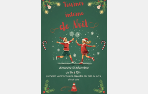 Tournoi interne juniors-adultes