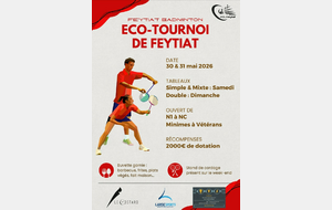 Tournoi de Feytiat 30 et 31 mai