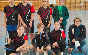 équipe des benjamins promotion avec Clément D, Isaia, Naëla, Lucile
équipe des minimes promotion avec Tom, Yvann, Rose