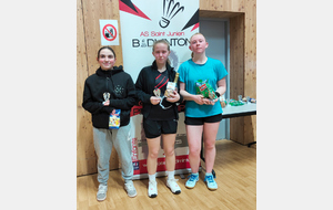 Lola 1ère sur 8 chez les cadettes