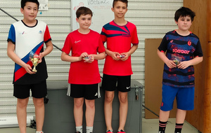 Louis 2ème en benjamins