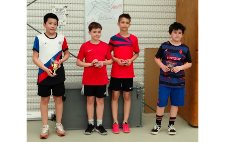 Louis 2ème en benjamins