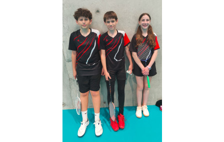 équipe minimes promotion, Yvann, Tom, Rose