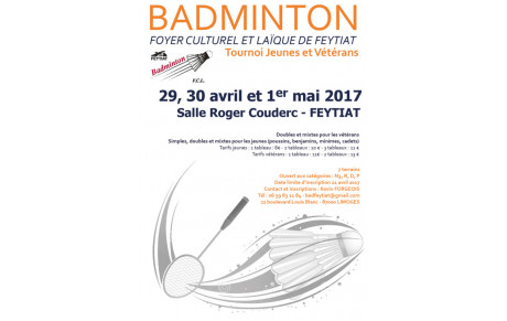 Tournois Jeune et vétéran