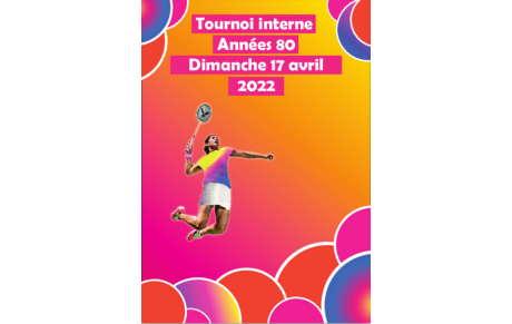 Tournoi interne années 80