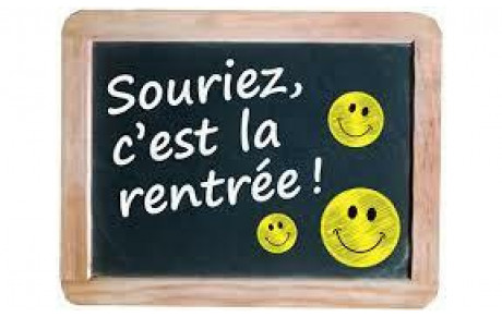 C'est la rentrée ...
